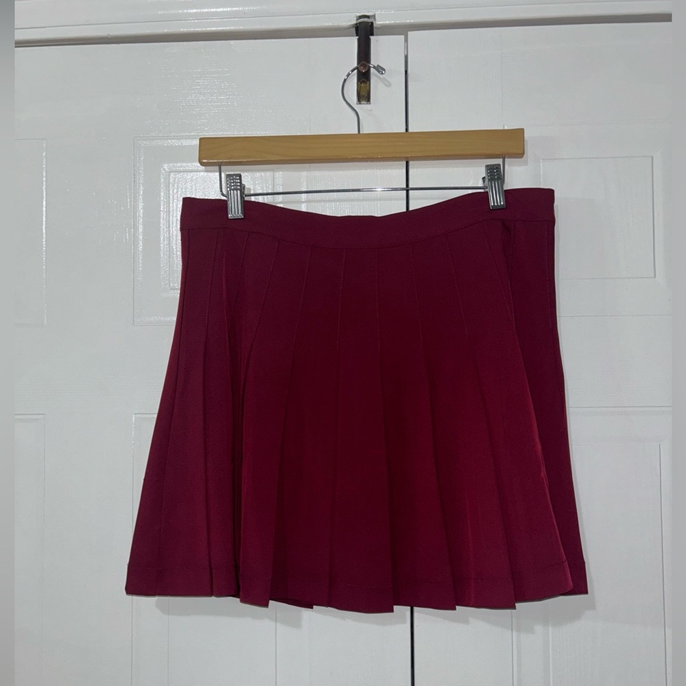 Maroon Skirt
